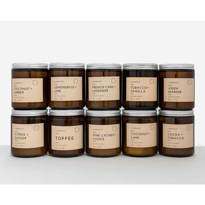 Lantern Cove Glo Candle - Ginger & Citrus | Koop.co.nz