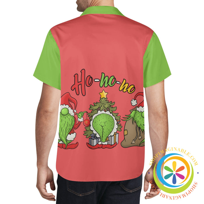 Gnomes Ho Party Hawaiian Casual Shirt