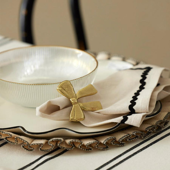 Coast To Coast Gold Bow Napkin Ring | Koop.co.nz