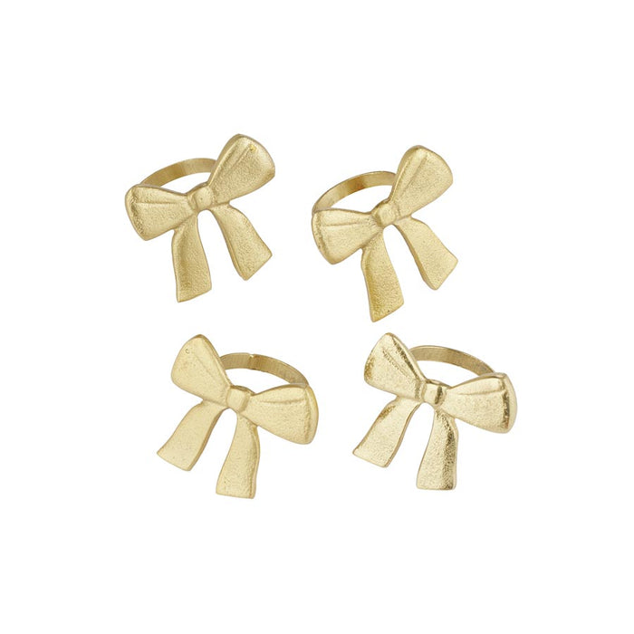 Coast To Coast Gold Bow Napkin Ring | Koop.co.nz
