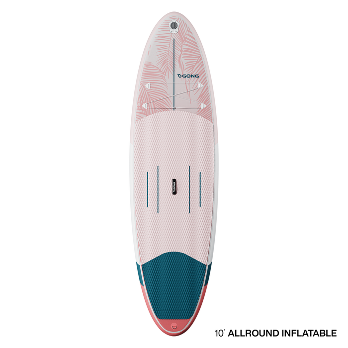 9'0 / Pink / White