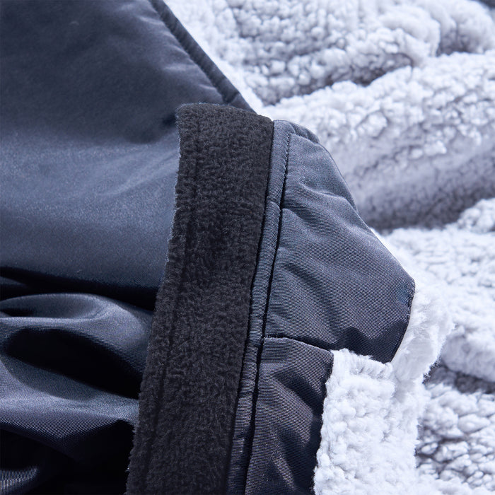 GONG | Poncho Dryfleece Imperméable Noir