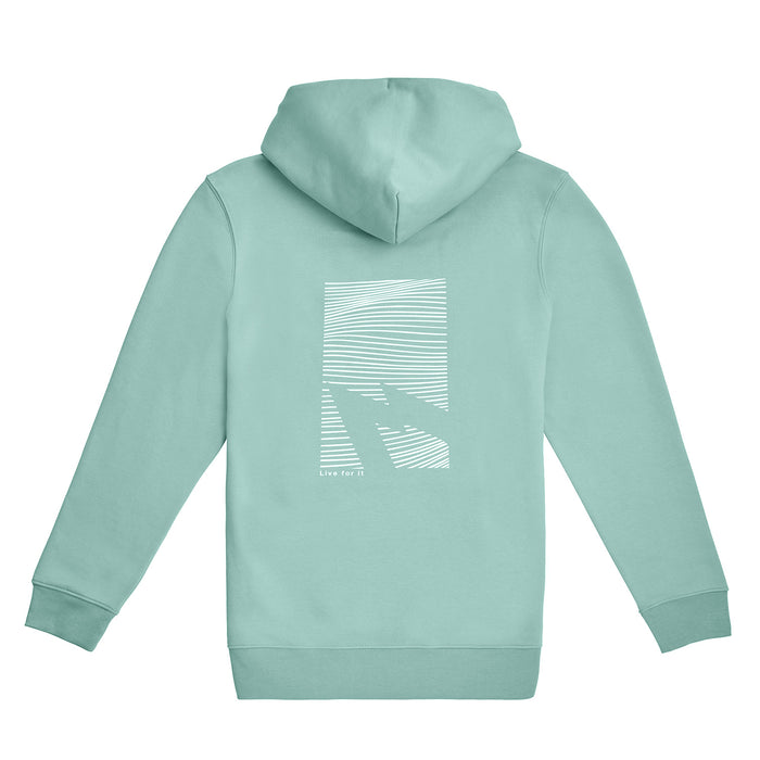 GONG | Sweat À Capuche Graphic Swell Unisexe en Coton Biologique
