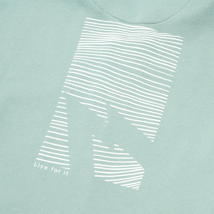 GONG | Sweat À Capuche Zippé Graphic Swell Unisexe