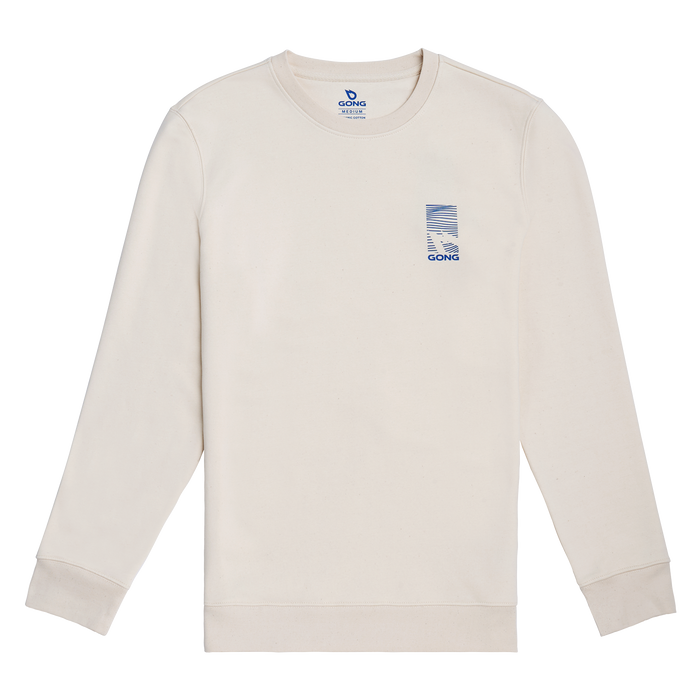 GONG | Sweat Graphic Swell Unisexe en Coton Biologique