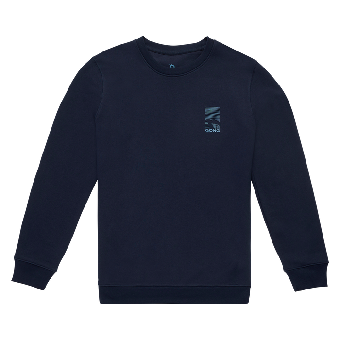 GONG | Sweat Graphic Swell Unisexe en Coton Biologique