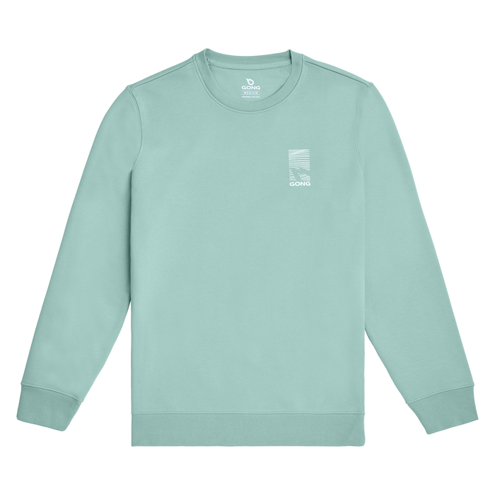GONG | Sweat Graphic Swell Unisexe en Coton Biologique