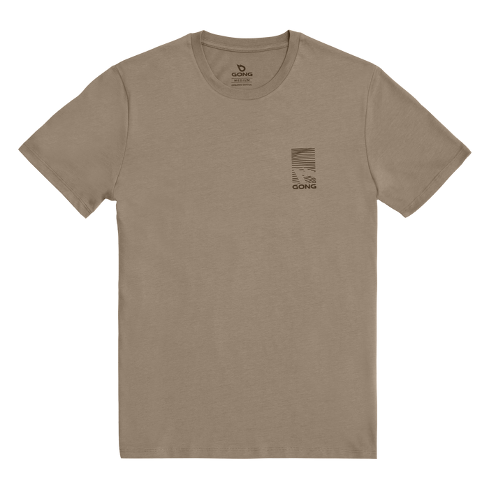 GONG | T-Shirt Graphic Swell Unisexe en Coton Biologique