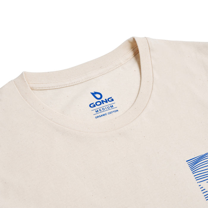 GONG | T-Shirt Graphic Swell Unisexe en Coton Biologique