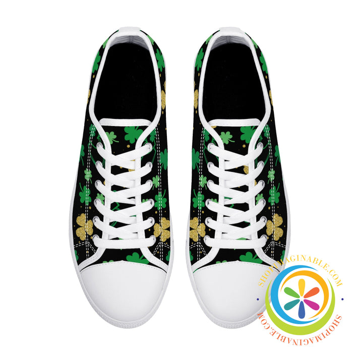 Good Luck Chuck Ladies Low Top Canvas Shoes