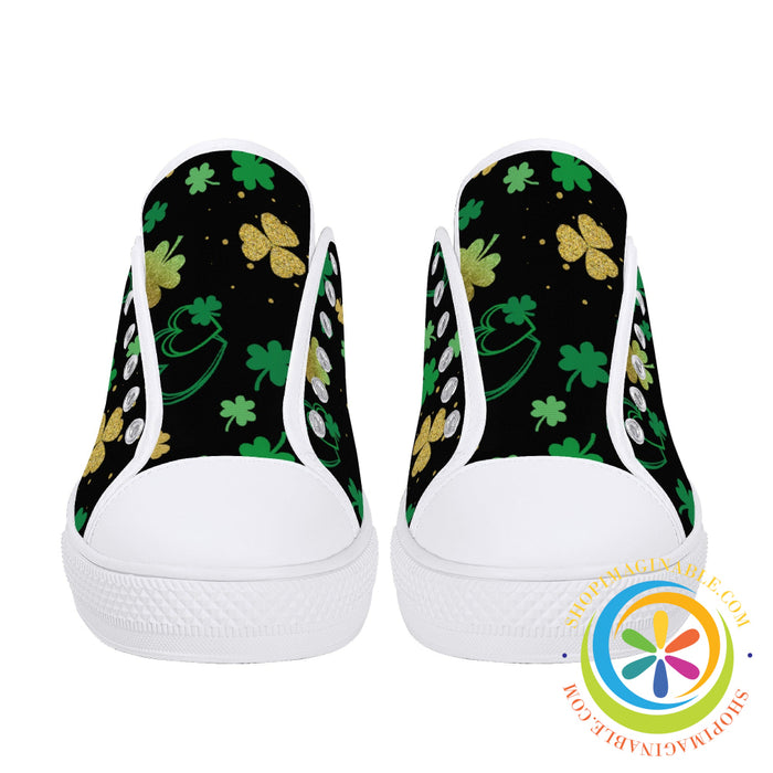 Good Luck Chuck Ladies Low Top Canvas Shoes