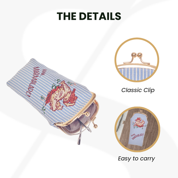GPCH-PADD-CMM | Paddington Classic Marmalade Glasses Pouch
