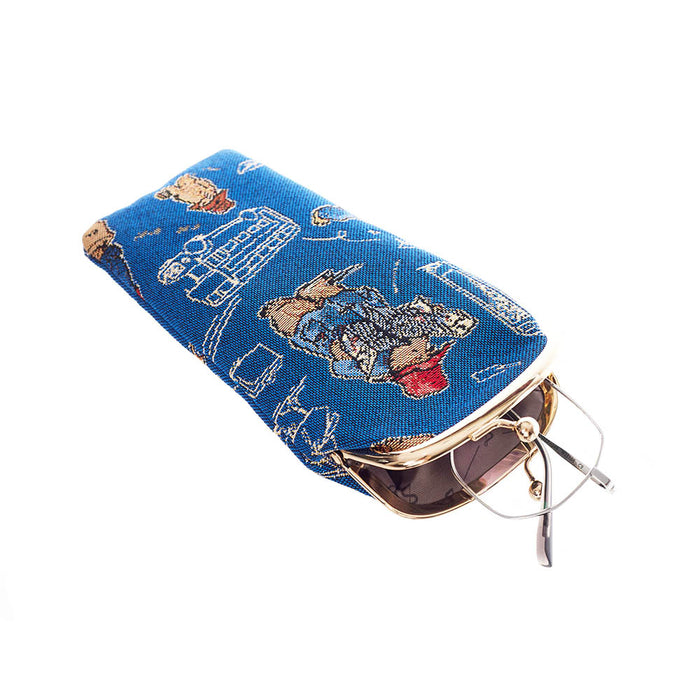 GPCH-PADDBL | Paddington Bear Blue Glasses Pouch