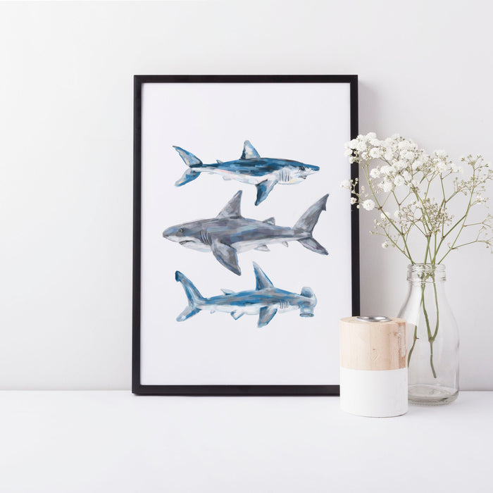 5"x7" / Art Print / Black