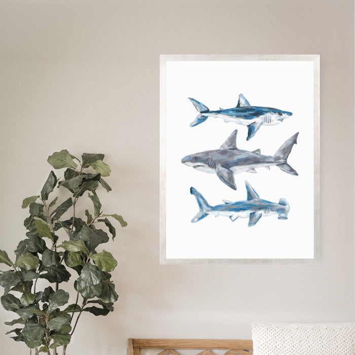 5"x7" / Art Print / Antique Silver