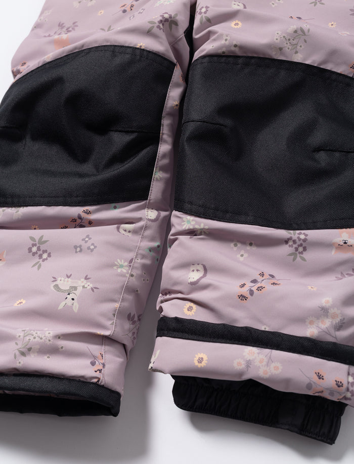Habit de neige 1 pièce imprimé pour petite fille
