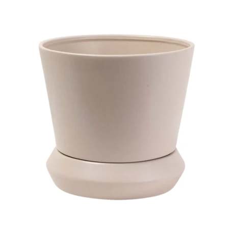 Potted Hamburg Planter Large - Parchment | Koop.co.nz