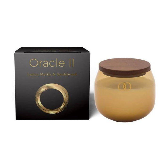 Only Orb Hand Blown Smoked Glass Candle - Oracle 2 | Koop.co.nz