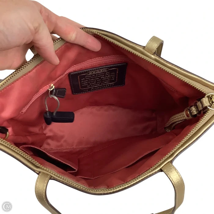 Handbag Designer By Coach, Size: Medium