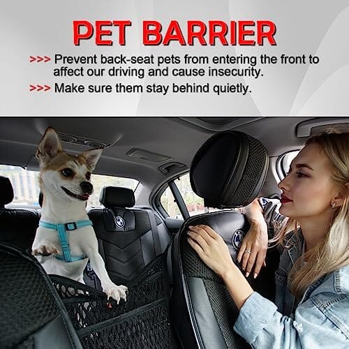 Handbag Holder of 3 Layers Mesh Net Pocket Bag Travel Pet Clever