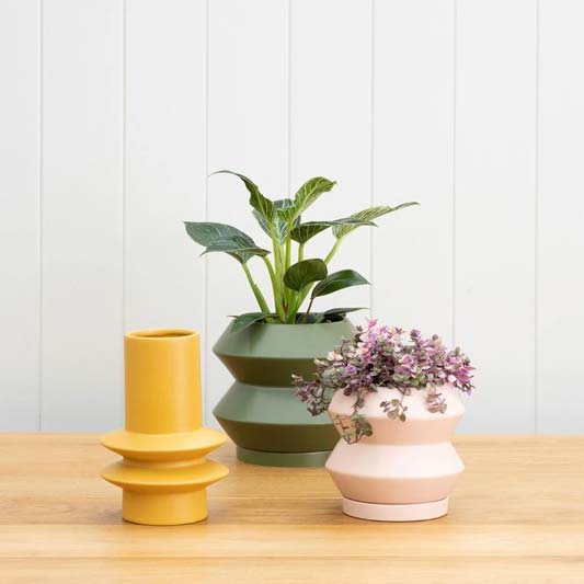 Potted Hanover Planter Small - Tobacco | Koop.co.nz