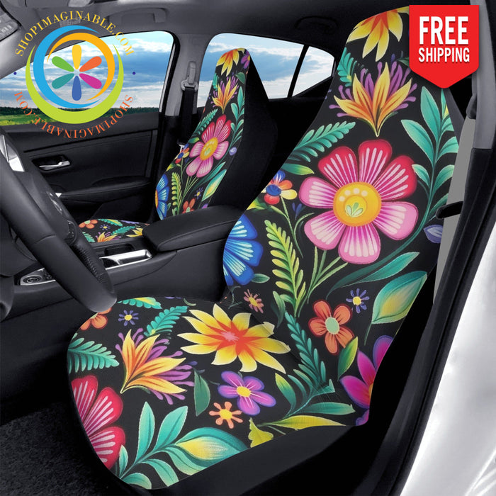 Happy Day Floral Car Seat Covers Cover