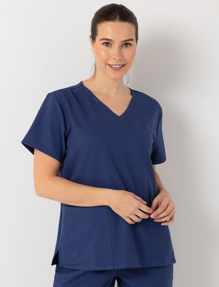Haut d'uniforme médical uni