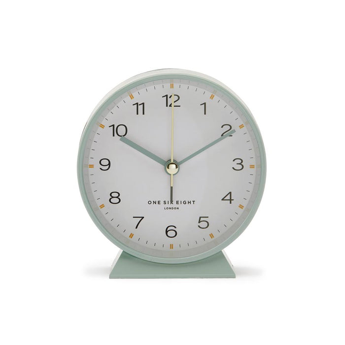 One Six Eight Hayley Alarm Clock with Light - Sage Green | Koop.co.nz