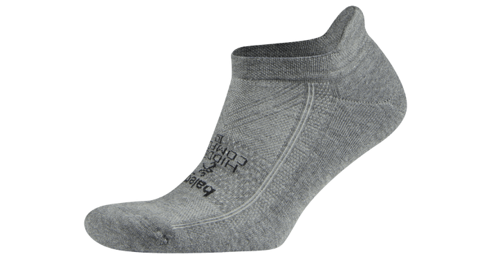 Balega Hidden Comfort No Show Charcoal