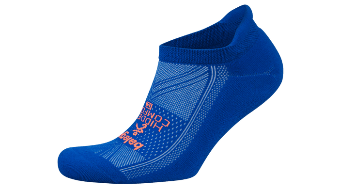 Balega Hidden Comfort No Show Neon Blue