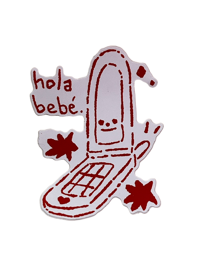 Hola BB Sticker