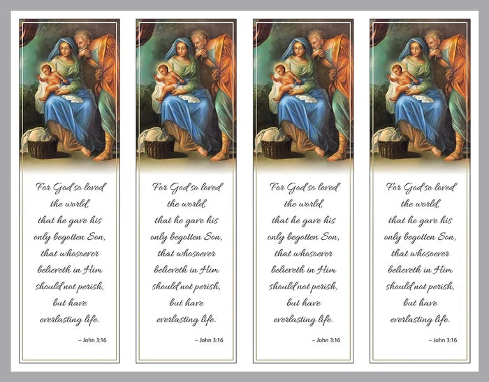 Holy Family Bookmark - ST8612-BM