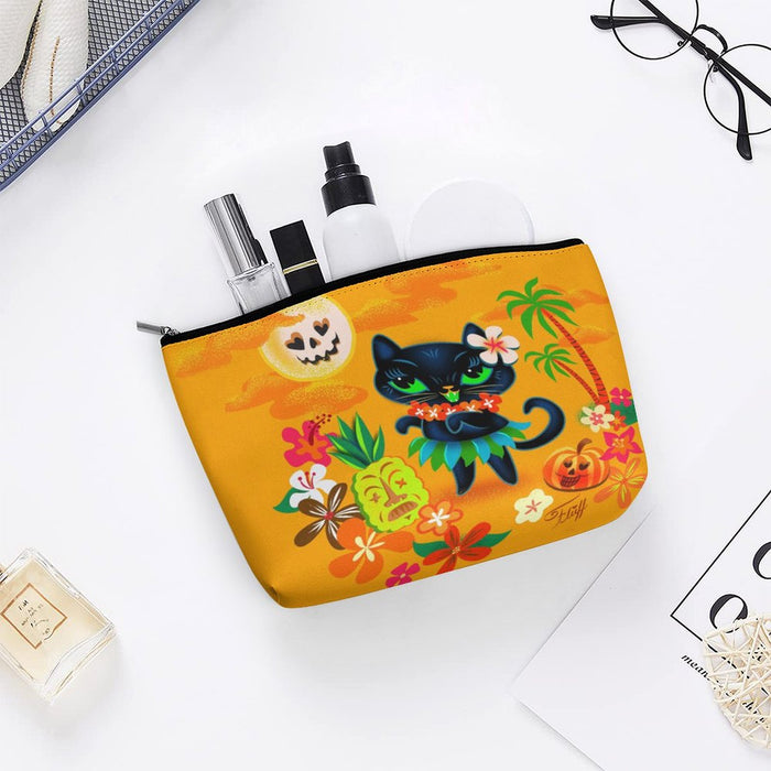 Hulaween Kitty • Cosmetic Bag