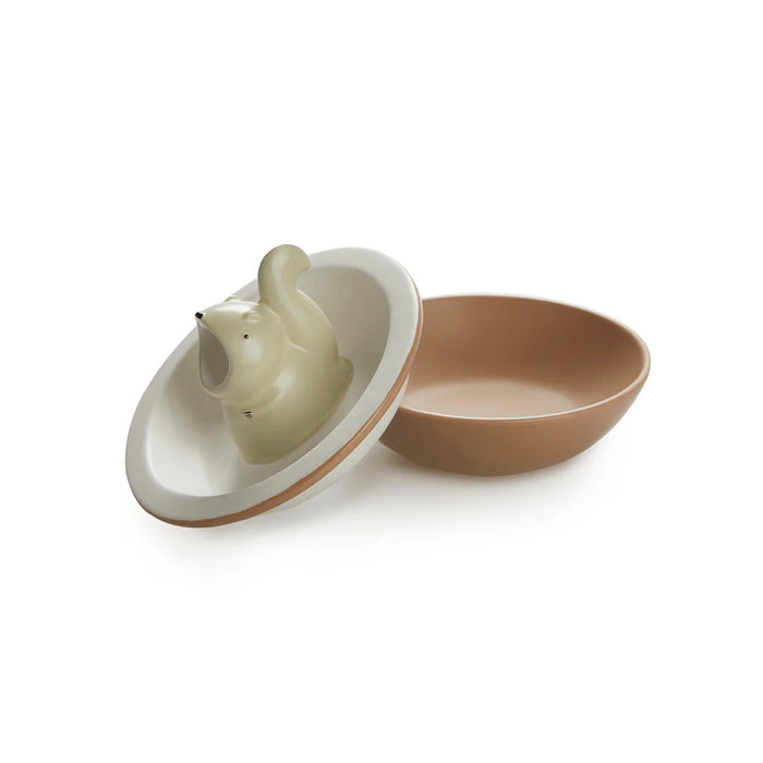 Hungry Squirrel Appetizer Bowl - open
