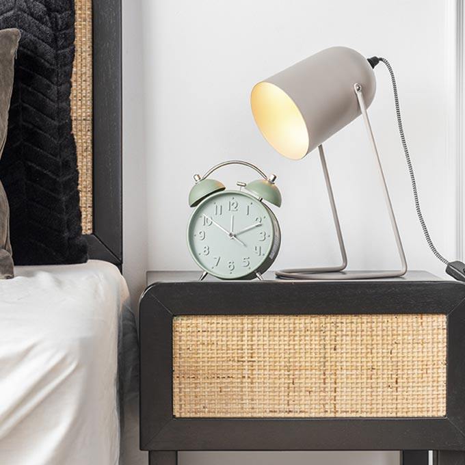 Karlsson Iconic Alarm Clock - Grayed Jade | Koop.co.nz
