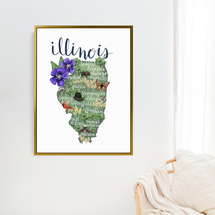 Illinois Map - Jetty Home
