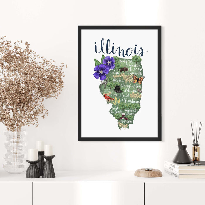 5"x7" / Art Print / Black