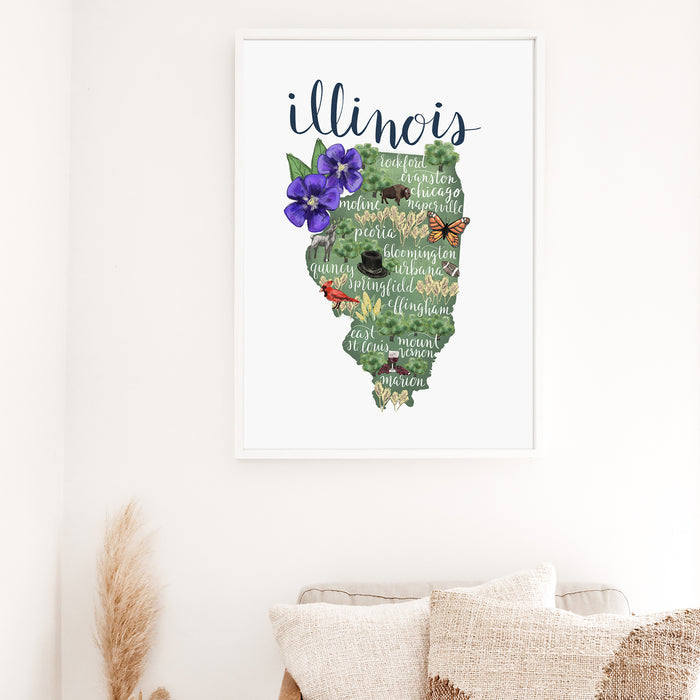5"x7" / Art Print / White