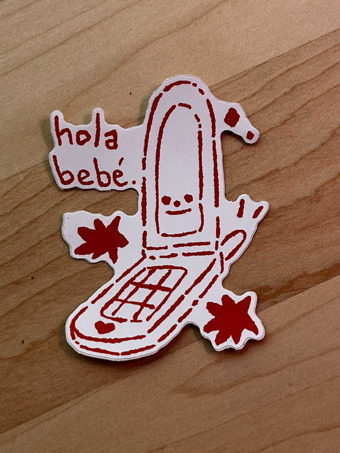 Hola BB Sticker