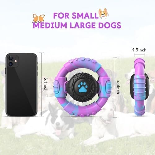 Indestructible Squeaky Dog Chew Toys to Keep Them Busy Toys Pet Clever