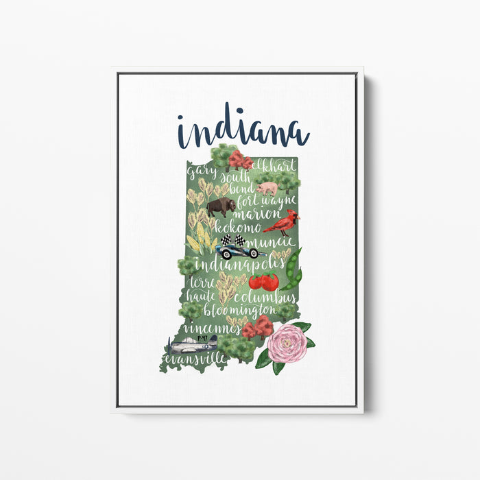 Indiana  - Art Print or Canvas - Jetty Home