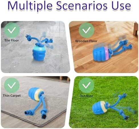 Interactive Dog Toys with Motion Activated Toys Pet Clever