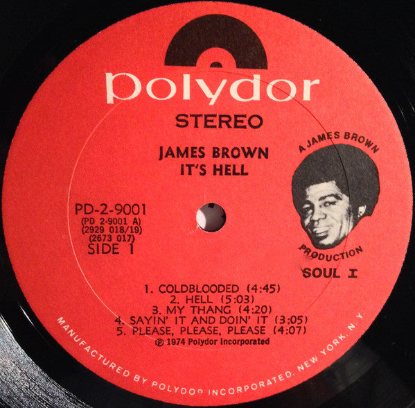 James Brown - Hell (LP) [US] 1st (Very Good Plus (VG+))
