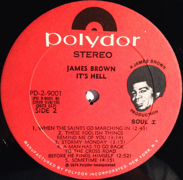 James Brown - Hell (LP) [US] 1st (Very Good Plus (VG+))