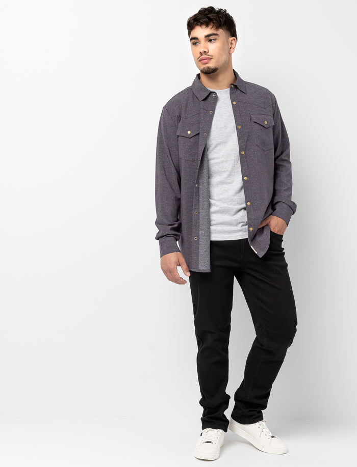 Jean à coupe décontractée pour homme
