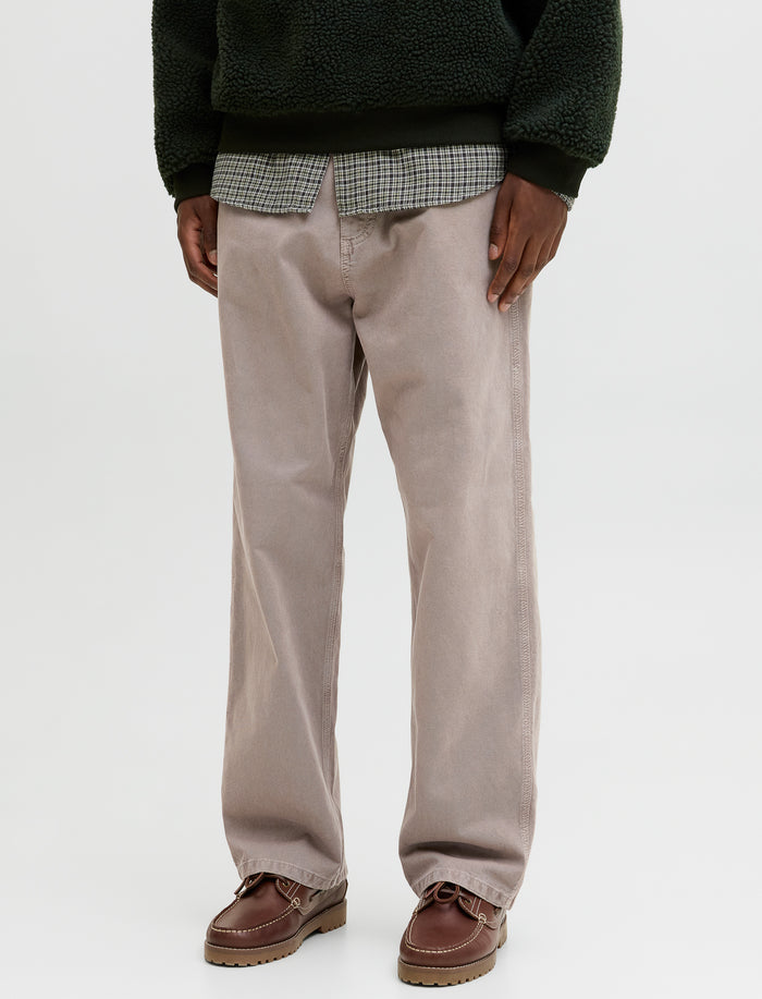 Jean ample à taille haute