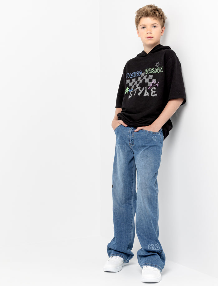 Jean en denim imprimé pour garçon