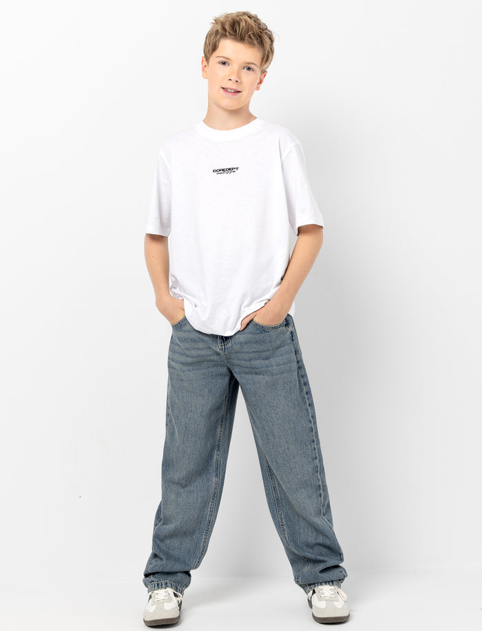 Jean en denim uni pour garçon