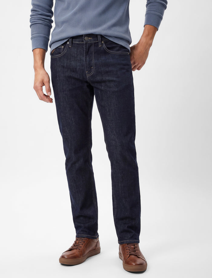 Jean étroit à taille régulière