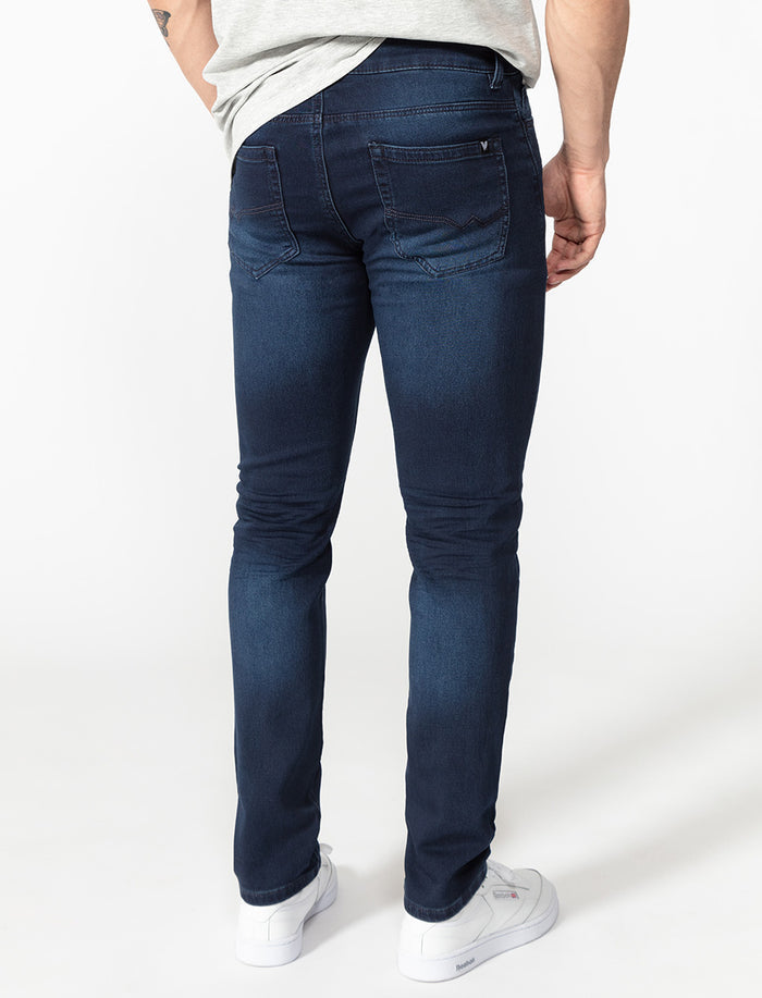 Jean étroit à taille régulière